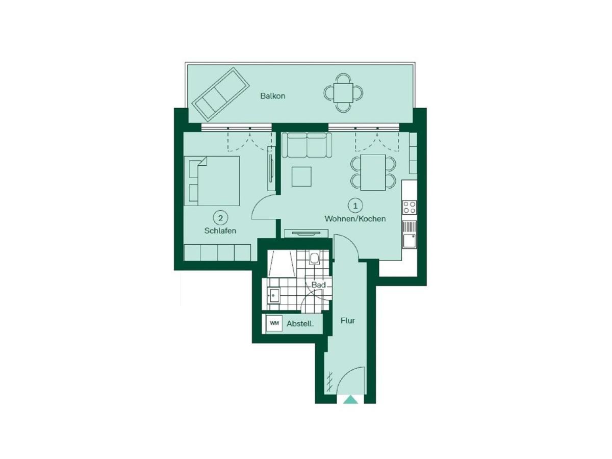 Apartment "Haffblick" - Haffresidenz Garz  Extérieur photo